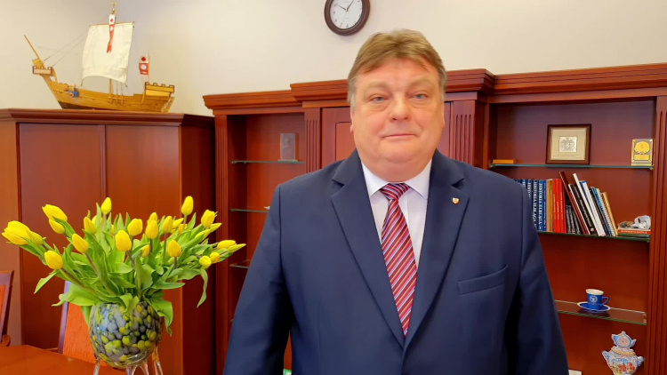 Życzenia Wielkanocne prezydenta Elbląga W. Wróblewskiego 2020